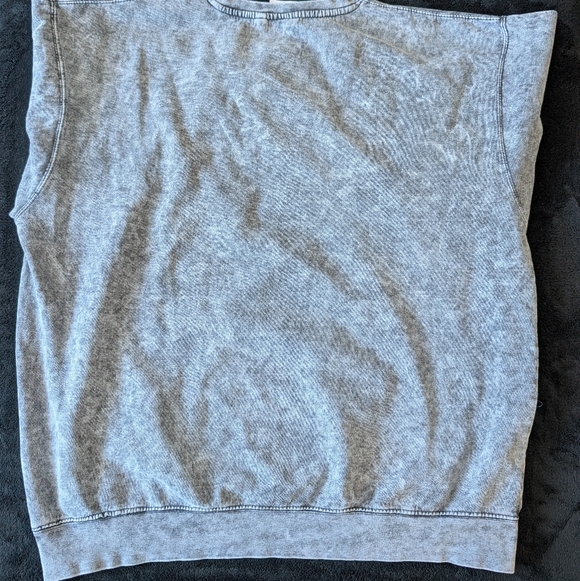 US Vintage Acid Wash Gray San Diego Graphic Men's Crewneck Sweatshirt XXL Grunge - Picture 9 of 13